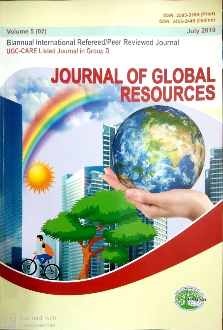 Journal of global resources